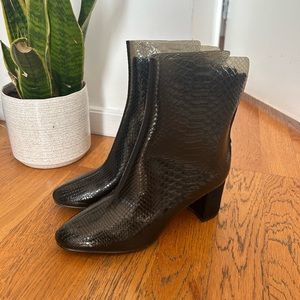 Never worn snake skin boots